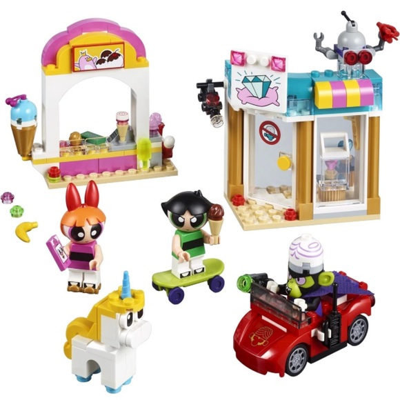 LEGO Powerpuff Girls 41288 Mojo Jojo Strikes Blossom Buttercup Donny the Unicorn - Picture 6 of 9